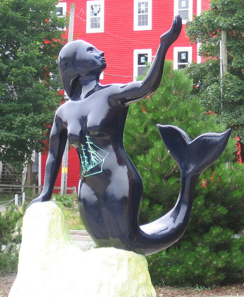A St. Johns Mermaid.  Photo © by Heather Patey.