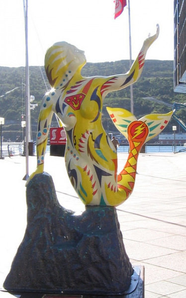 A St. Johns Mermaid.  Photo © by Heather Patey.