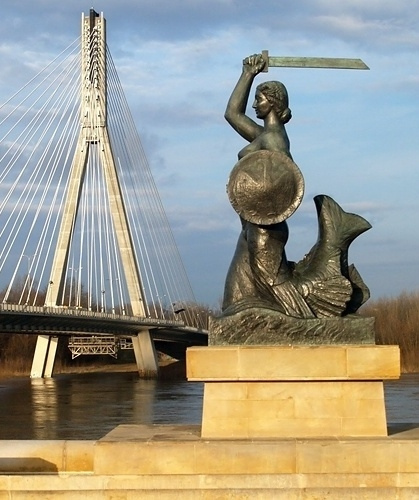Syrenka Mermaid of Warsaw.