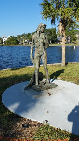 Mermaid Ama of Tarpon Springs.  Photo © by Philip Jepsen.