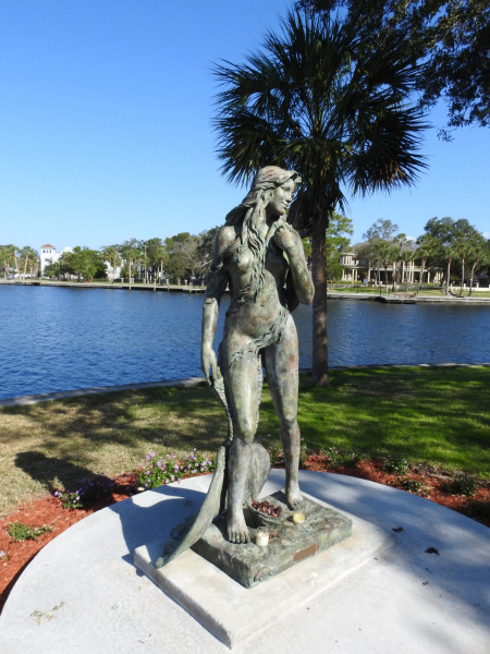 Mermaid Ama of Tarpon Springs.  Photo © by Philip Jepsen.