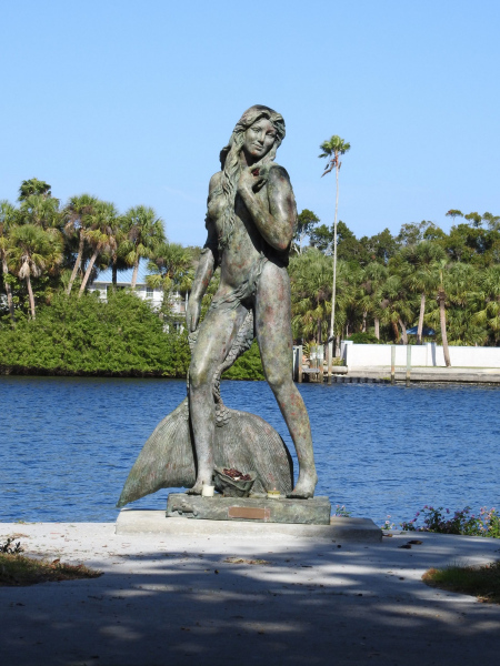 Mermaid Ama of Tarpon Springs.  Photo © by Philip Jepsen.