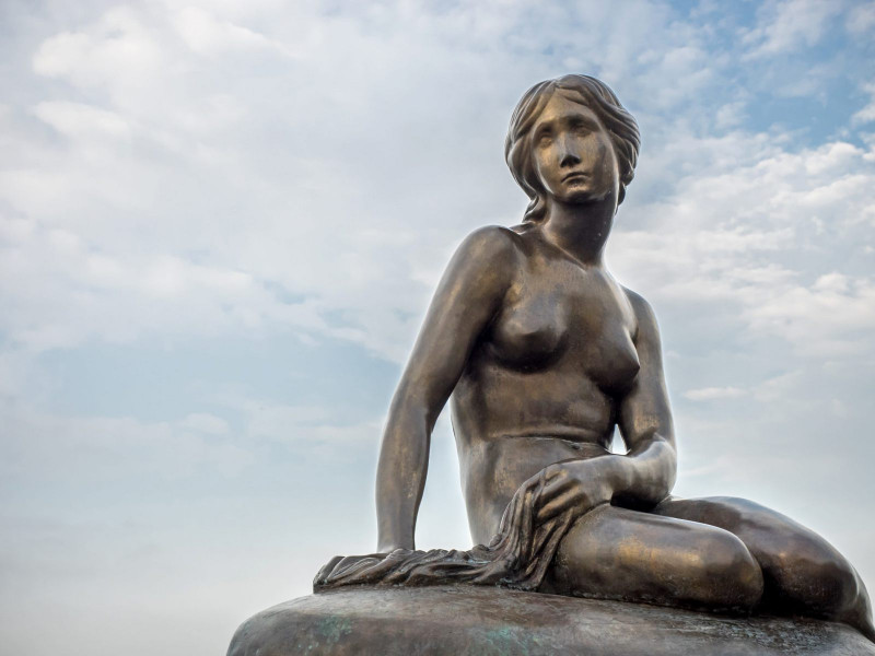 The Little Mermaid in Seoul.  Photo © by Mark Deibert.