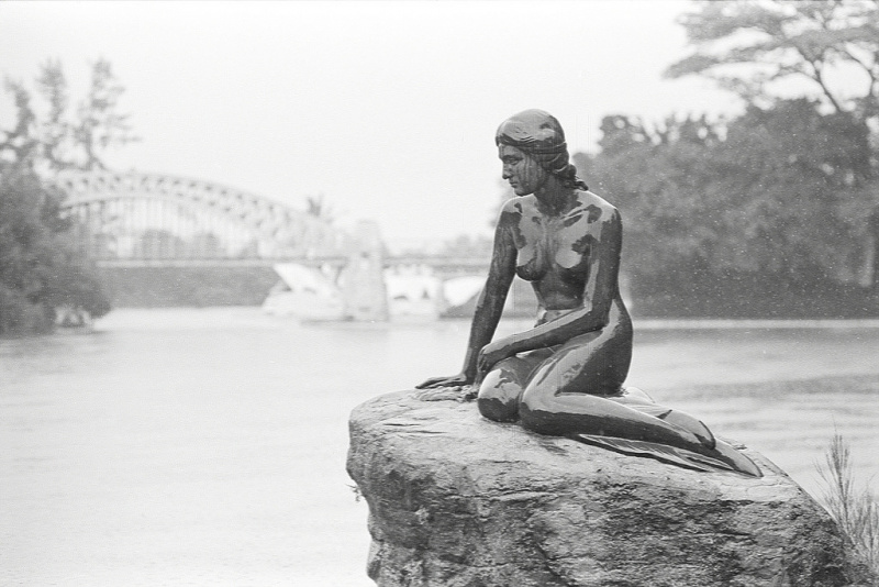 The Little Mermaid in Shenzhen's Window of the World Park.  Photo © by Ben Lee.