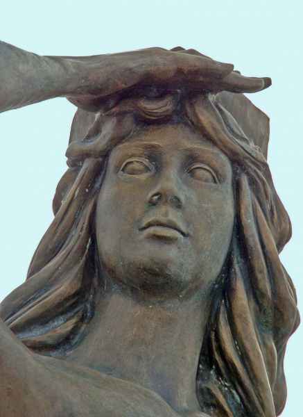 The Ustka Mermaid in Ustka Harbor.  Photo © Lokalna-Organizacja-Turystyczna-Ustka-i-Ziemia-Slupska