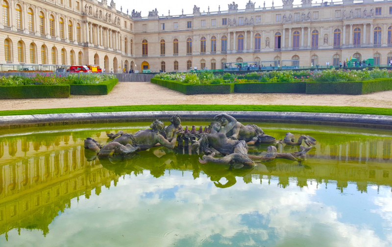 Tritons and Mermaids at Versailles.  Photo © by Philip Jepsen.