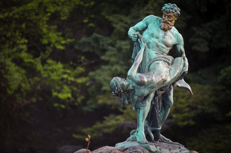 The Rare Catch in Berlin's Viktoria Park.  Photo © by Kobie van Rensburg.