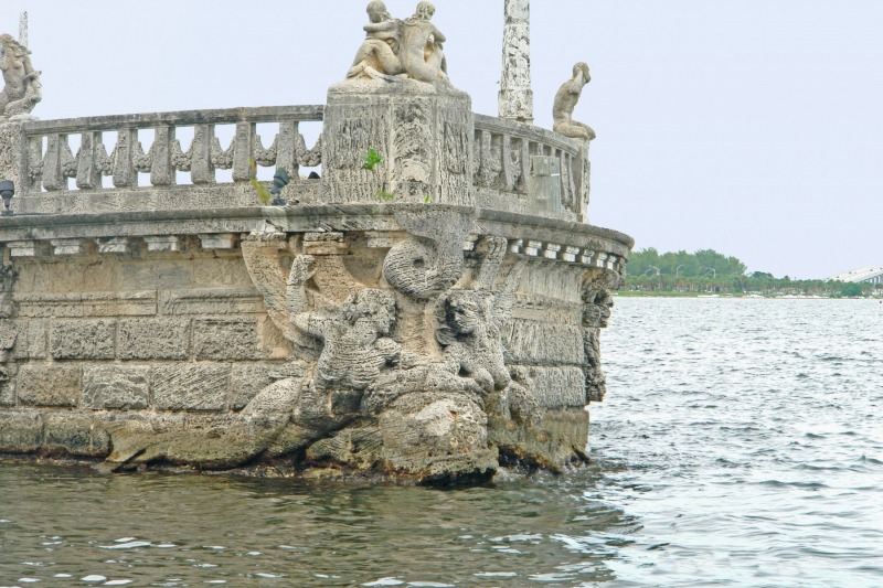 Mermaids at Villa Vizcaya.  Photo © by Philip Jepsen.