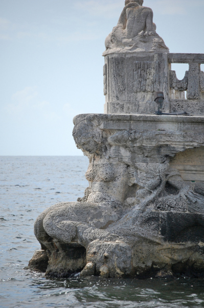 Villa Vizcaya's Mermaid Angel.  Photo © by Mark Christianson.