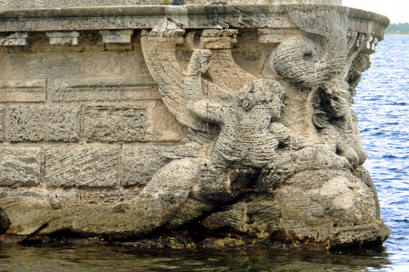 Mermaids at Villa Vizcaya.  Photo © by Philip Jepsen.