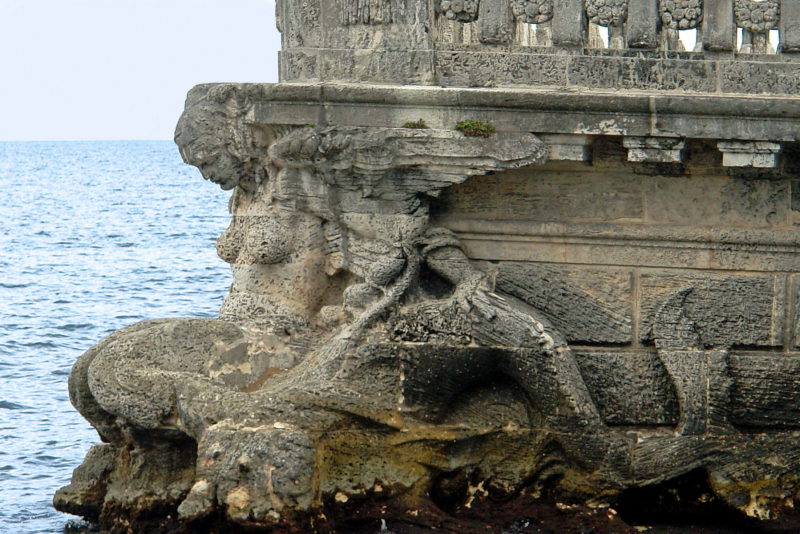 Villa Vizcaya's Mermaid Angel.  Photo © by Philip Jepsen.