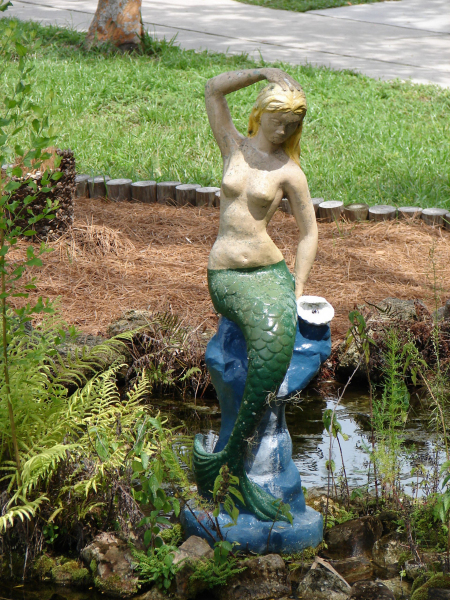 Mermaid at Weeki Wachee.  Photo © by Matt Kelland.