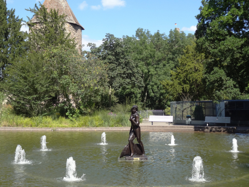 Ama du Parc mermaid statue. Photo courtesy of Amaryllis.