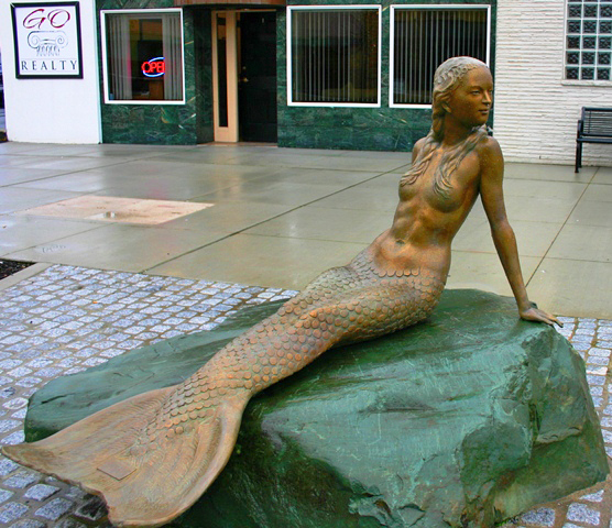 Whidbey Island Mermaid. 
Photo © by Gerry Oliver.