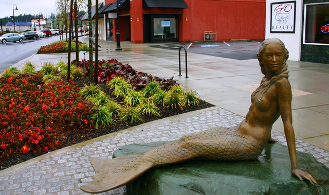 Whidbey Island Mermaid. 
Photo © by Gerry Oliver.