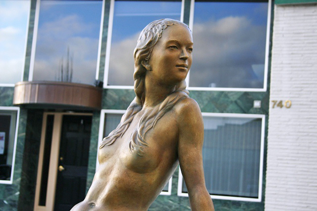Whidbey Island Mermaid. 
Photo © by Gerry Oliver.