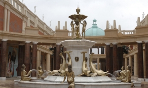 Mermaid fountain