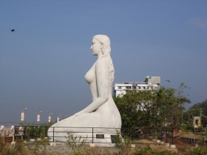 Mermaid at Kollam Beach