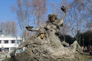 Mermaids in Montagnola Park, Bologna