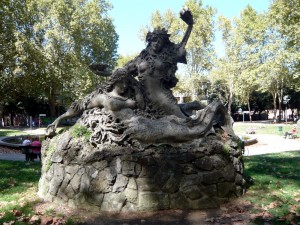 Mermaids in Montagnola Park, Bologna