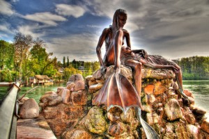 Rheinfelden Mermaid sculpture