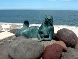 The mermaid "Sirena De Boca"