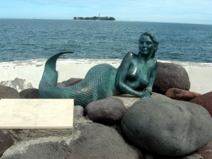 The mermaid "Sirena De Boca"