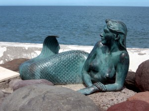 The mermaid "Sirena De Boca"