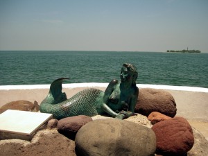 The mermaid "Sirena De Boca"