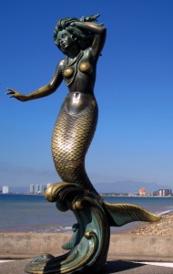 Nereida mermaid sculpture