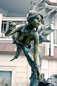 Mermaid Sculpture in Cayucos