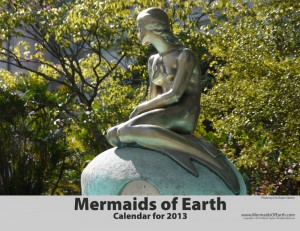 Mermaids of Earth Wall Calendar 2013 Cover