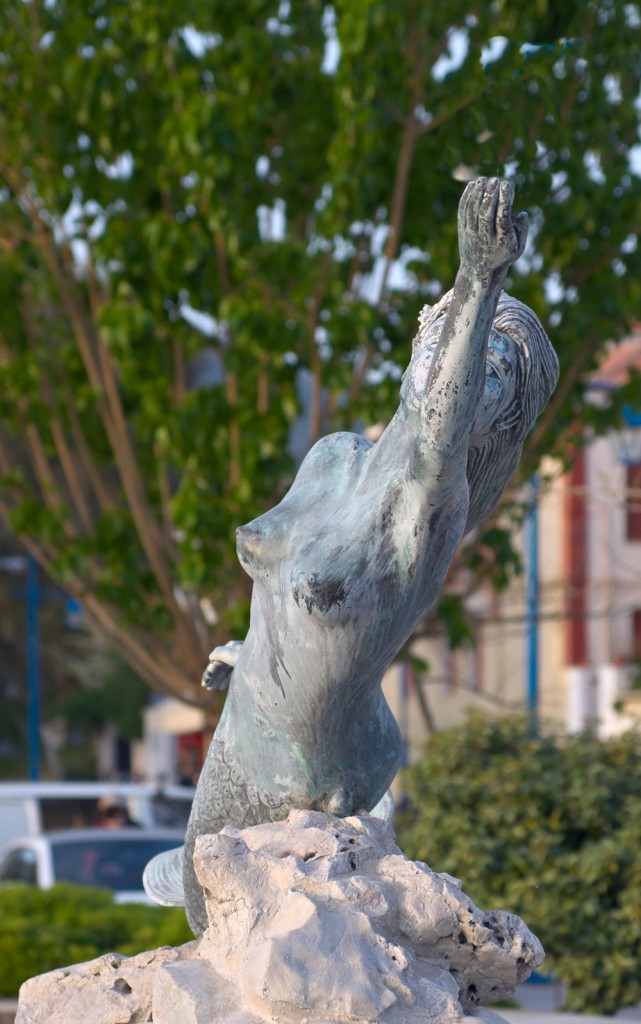 A Mermaid on the Greek Island of Poros