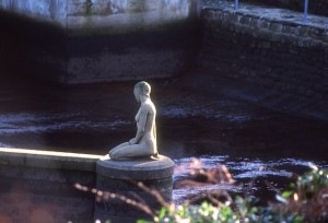 Mermaid Statue in Lancashire.
