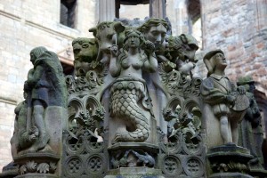 The King's Fountain Mermaid at Linlithgow Palace