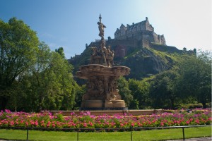 The Ross Fountain in Edinburgh.