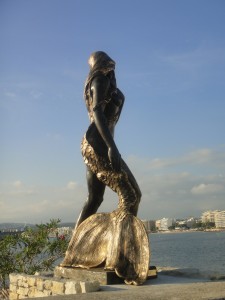 Ama du Cap d'Antibes mermaid sculpture