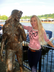 Ama of the Thames mermaid sculpture