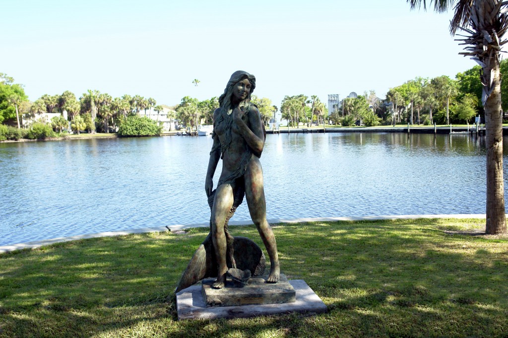 Ama the Mermaid has arrived in Tarpon Springs
