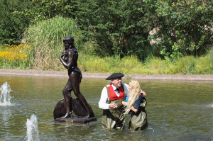 Ama du Parc mermaid sculpture