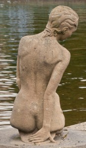 "Miranda" Mermaid Statue in Lancashire.