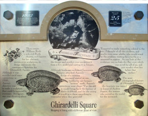 Andrea's Fountain plaque