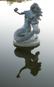 Pearl of the Concho Mermaid Statue