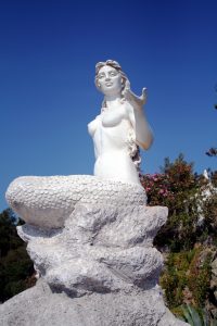 Mermaid Statue at Club & Hotel Letoonia