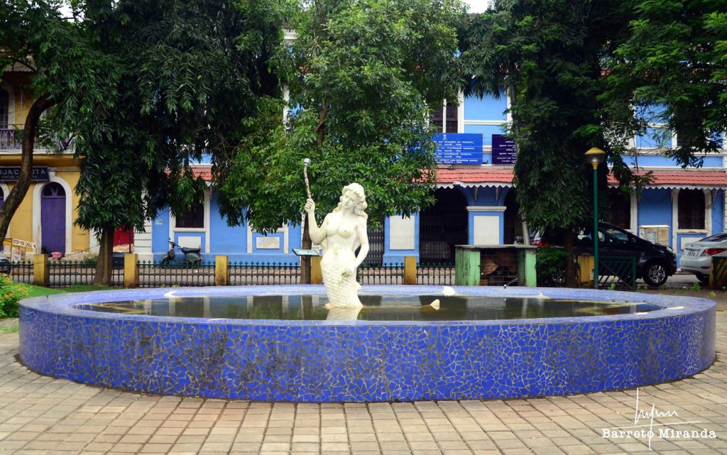 Panjim Mermaid Fountain