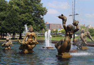 "Meeting of the Waters" Sculptures