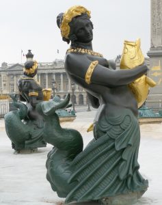 Mermaid at Place de la Concorde