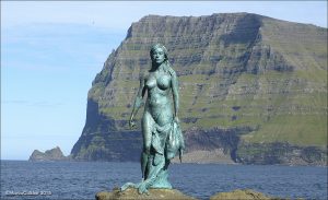 Mermaid (Seal Wife) on Faroe Islands