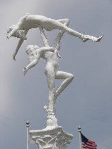 Weeki Wachee Entrance Mermaid Sculpture