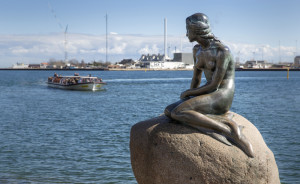 The Little Mermaid Statue in Copenhagen